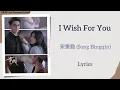 Lagu I Wish For You - 宋秉勤 (Song Bingqin)《轧戏 Love Between Lines》Lyrics