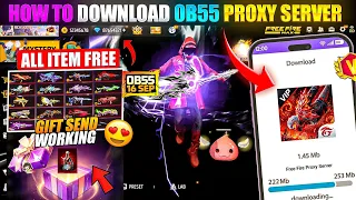 HOW TO DOWNLOAD PROXY SERVER IN FREE FIRE, HOW TO USE PROXY SERVER IN FREE FIRE, VIP PROXY SERVER