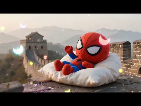 Baby Spider Man Sleep Music at the Great Wall of China – Mozart & Brahms Lullabies