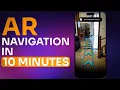 AR Indoor Navigation Immersal SDK