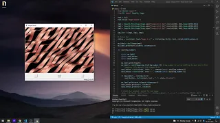 Simple Image Viewer status bar demo - Python