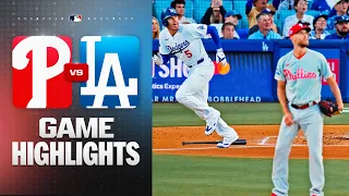 phillies vs dodgers game highlights 5 29 26 mlb highlights