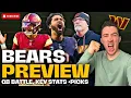 Download Lagu BEARS vs COMMANDERS Preview and Picks! Caleb REVENGE or Jayden MASTERCLASS?