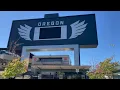 Outside Autzen Stadium in Eugene Oregon