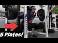 How I Hit A 5 Plate 495lb Squat in 12 Weeks