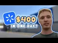 Is 400 possible in 1 DAY on WALMART SPARK in 2025