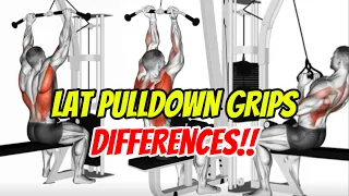 Lat Pulldown Grips Best Grips for Muscle Growth