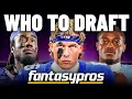The BEST Fantasy Football Pick In Every Round with FantasyPros Derek Brown