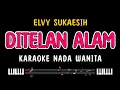 Lagu DITELAN ALAM - Karaoke Nada Wanita [ ELVY SUKAESIH ]