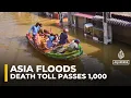 More than 1,000 killed in floods across Indonesia, Sri Lanka as rescue efforts continue