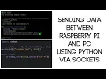 PYTHON Send DATA between Raspberry Pi and PC