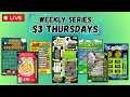 Download Lagu WEEKLY SERIES: $3 THURSDAY🍀SCRATCH OFF LOTTERY TICKETS