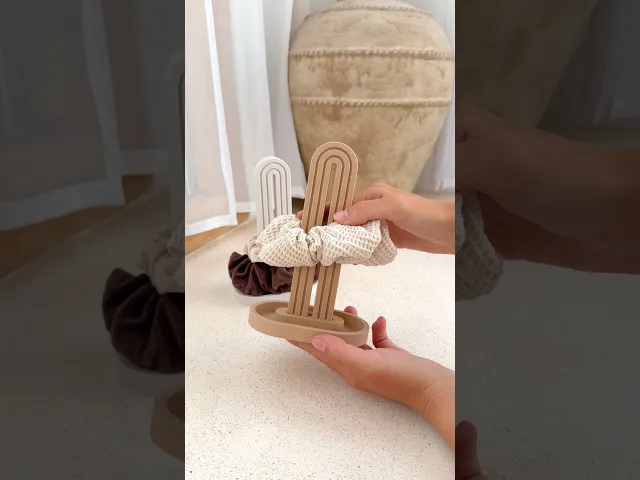 SCRUNCHA Scrunchie Holder – Hair Ties Organizer video thumbnail