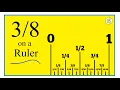 How to Find on a Ruler or Tape Measure