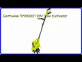 REVIEW 2026 Earthwise TC70020IT 20V Tiller Cultivator ESSENTIAL details