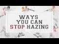 Hazing Prevention Tips for the Team Leader