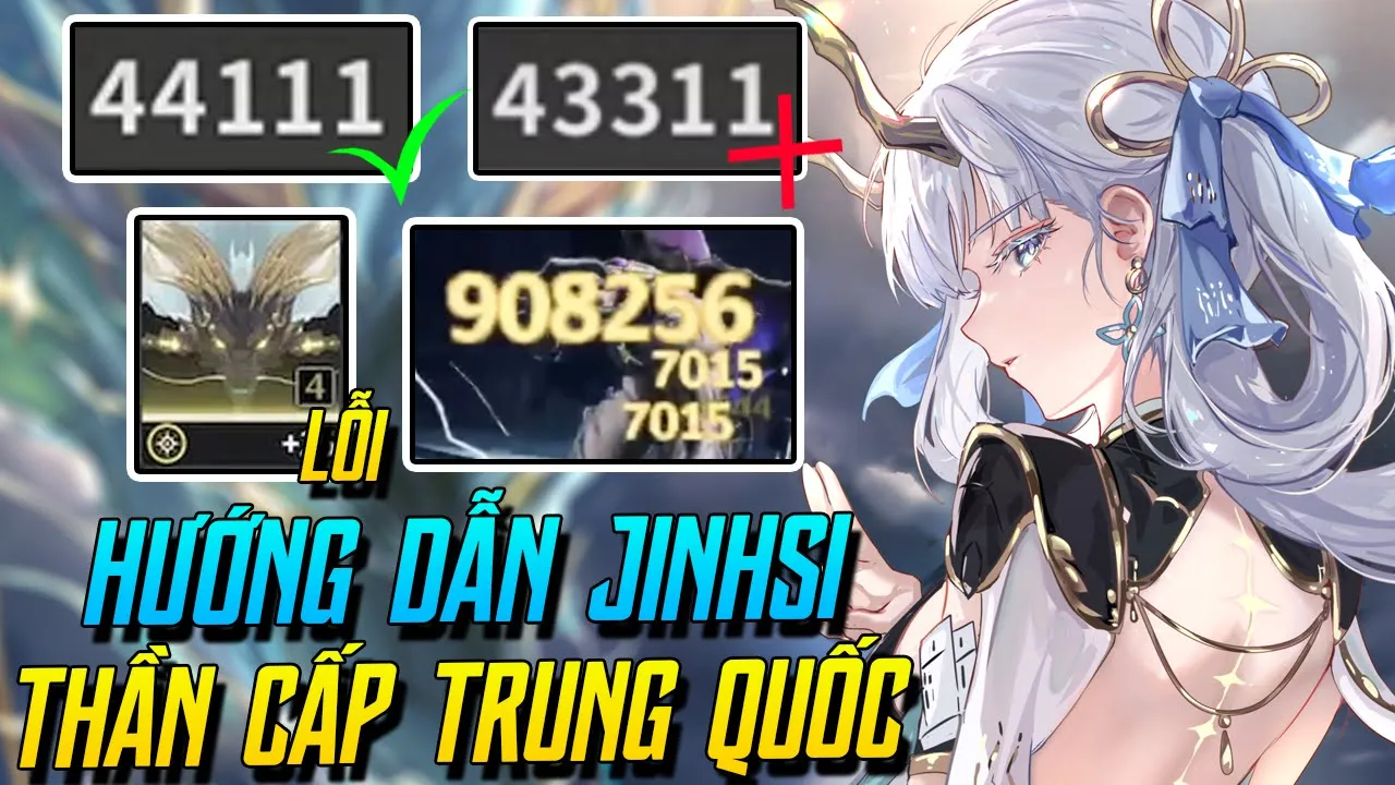 Outline Video Video này sẽ khiến Jinhsi của bạn mạnh GẤP BA! Hướng dẫn Trung Quốc Wuthering Waves