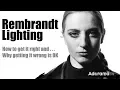 How to get Perfect Rembrandt Lighting Take and Make Great Photography with Gavin Hoey