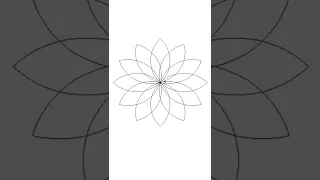 Draw a flower using turtle module in python