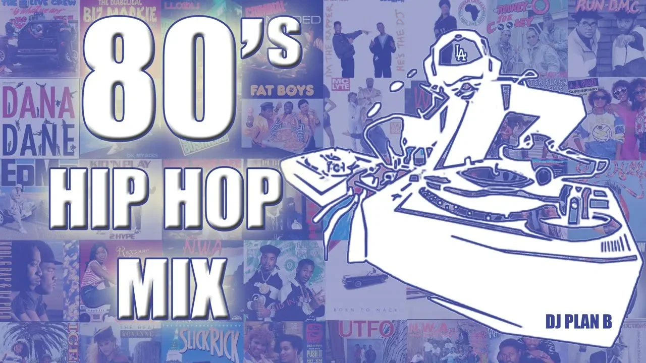 80's HIP HOP MIX | Late 80's Rap Classics | Old School Rap Mixtape 1985-1989 | by Dj Plan B