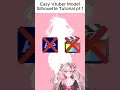 Vtuber Model Silhouette Tutorial - NO AFTER EFFECTS