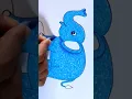 Elephant Drawing Colour