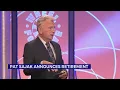 Pat Sajak announces retirement