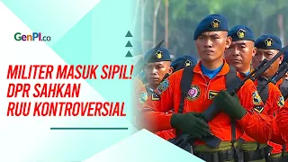 DPR Sahkan RUU TNI, Publik Khawatir Kembalinya Dwifungsi ABRI