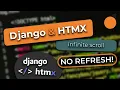Django and HTMX - Infinite Scroll and the hx-push-url attribute