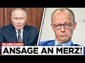 Download Lagu Putin anwortet auf Merz' neueste Frechheit und \
