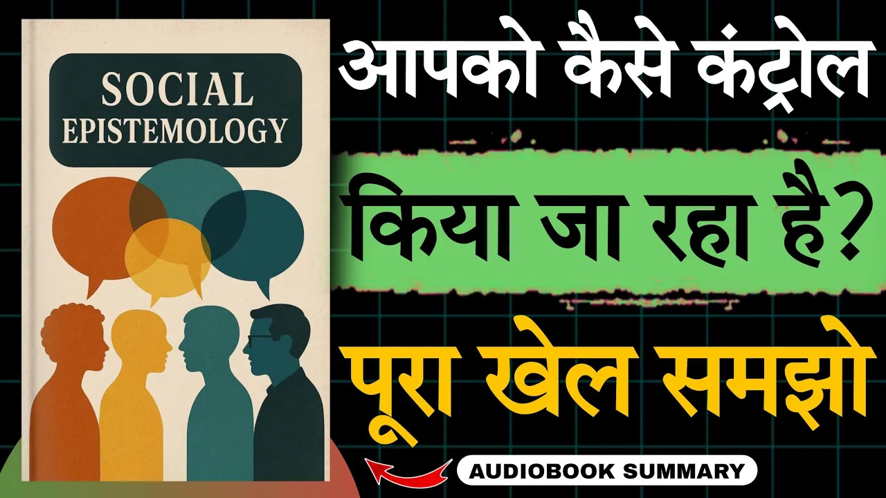कैसे सच को दबाया जाता है! 😱 | Social epistemology Full Explained In Hindi | Tech2Audiobook