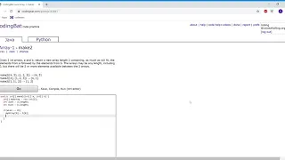 Array-1 make2 Java Tutorial codingbat com