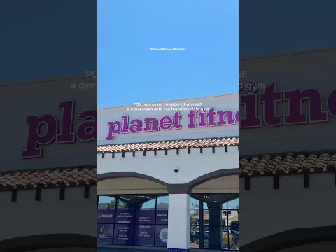 Come with me to Planet Fitness