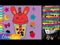 How to Draw Boba Tea Coloring Pages With Photoshop