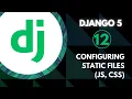 Django Course - Static Files Tutorial How to Add CSS JS Images to Your Django App