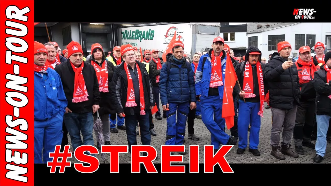WARNSTREIKS bald 24h? IG Metall @LISTA Bergneustadt | 6% mehr Geld + kürzere Arbeitszeiten gefordert