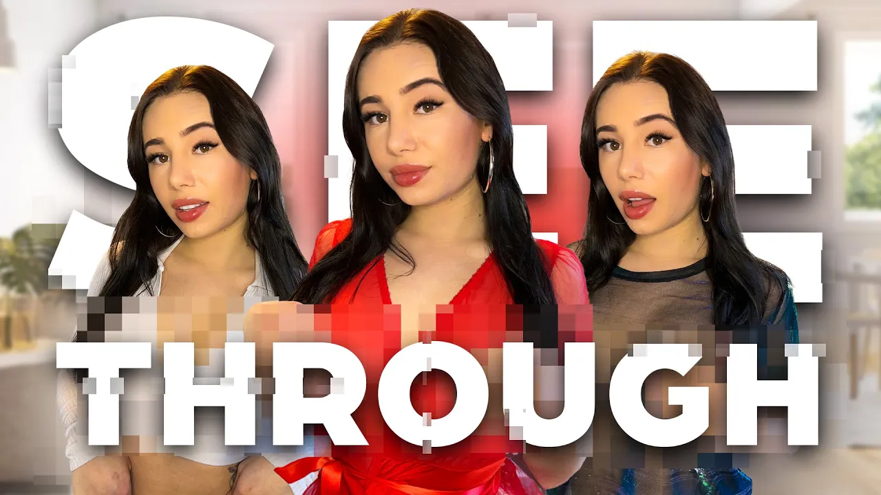SEE-THROUGH TOPs I 🔞😳 TRY ON HAUL I Helen Ivy