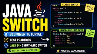 Java Switch Statements Explained Beginner to Java 14 Short-Hand Switch