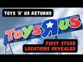 Toys R Us Is Coming Back Here s Where the First Stores Will Open