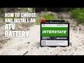 How to Choose and Install an ATV Battery Interstate Batteries