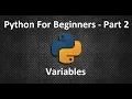 Python for Beginners - Part 2