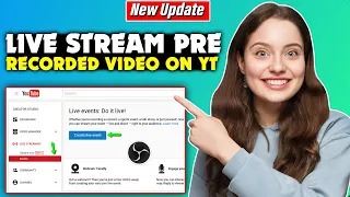 How To Live Stream Pre Recorded Video On YouTube 2025 