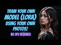 Download Lagu How to Train Your Own AI Model (LoRA) Using Personal or Favorite Celebrity Photos Without any GPU.