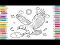 Soar High with Majestic Eagles Coloring Pages