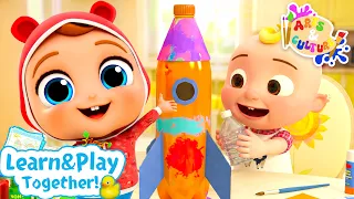Earth Craft Day - Draw with me! | Cocomelon 🍉 | Kids Craft! |  Sing Along Nursery Rhymes 🎶