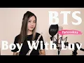 Download Lagu BTS (방탄소년단) - Boy With Luv 작은 것들을 위한 시 ft. Halsey [Flutecookies cover]
