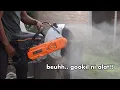 Lagu bukan pakai gerinda, ini alat super cepat buat potong beton!! - YASUKA YCNC 370 HQ CONCRETTE CUTTER