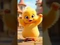 Lagu cutest 🥰 duck 🦆 dancing 💃😄. #aram sam sam#trending#funny #short video#cute#duck#cartoon#duck dance