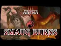 SMAUG THE MAGNIFICENT MTG Arena Mono Red Dragon Treasure Burn THE HOBBIT Standard Deck
