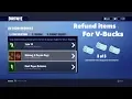 Fortnite - How To Refund Old Skins For V-Bucks So You Can Buy New Skins